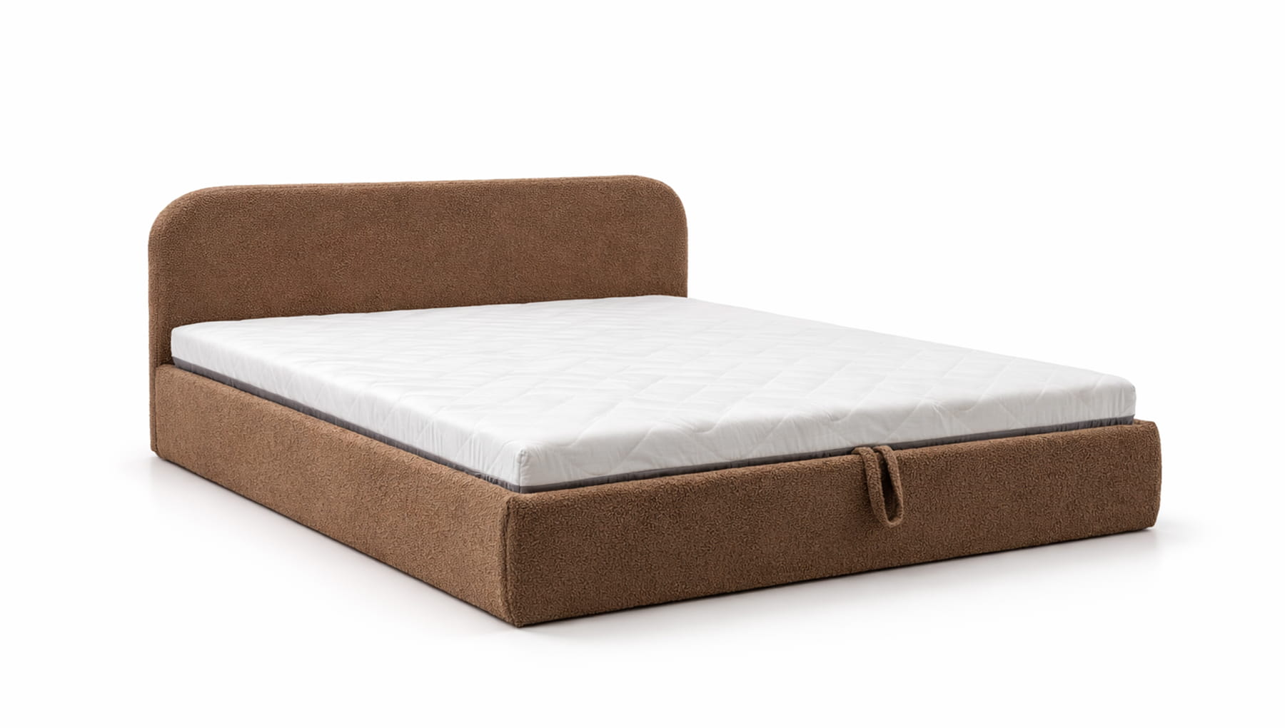 Miegamojo lova TEDIS OVAL 160 su čiužiniu DENCLOUD - Image 8